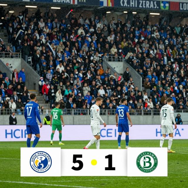Suduva Marijampole 5-1 Hegelmann Litauen: Cơn mưa bàn thắng tại Marijampole Football Arena